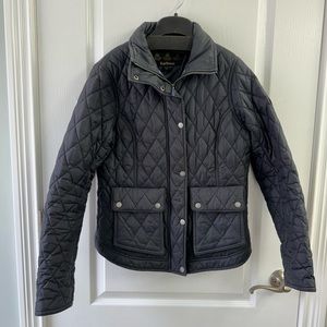 Barbour Quilted Black Jacket